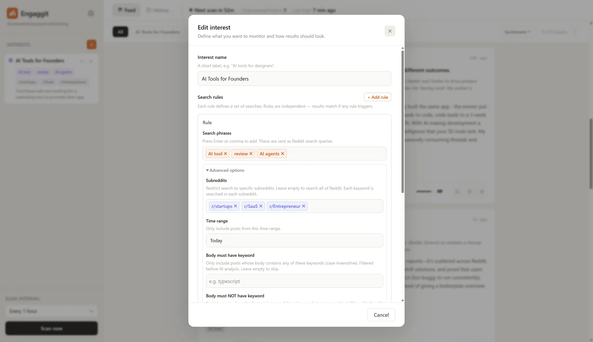 Screenshot 2 of Engaggit