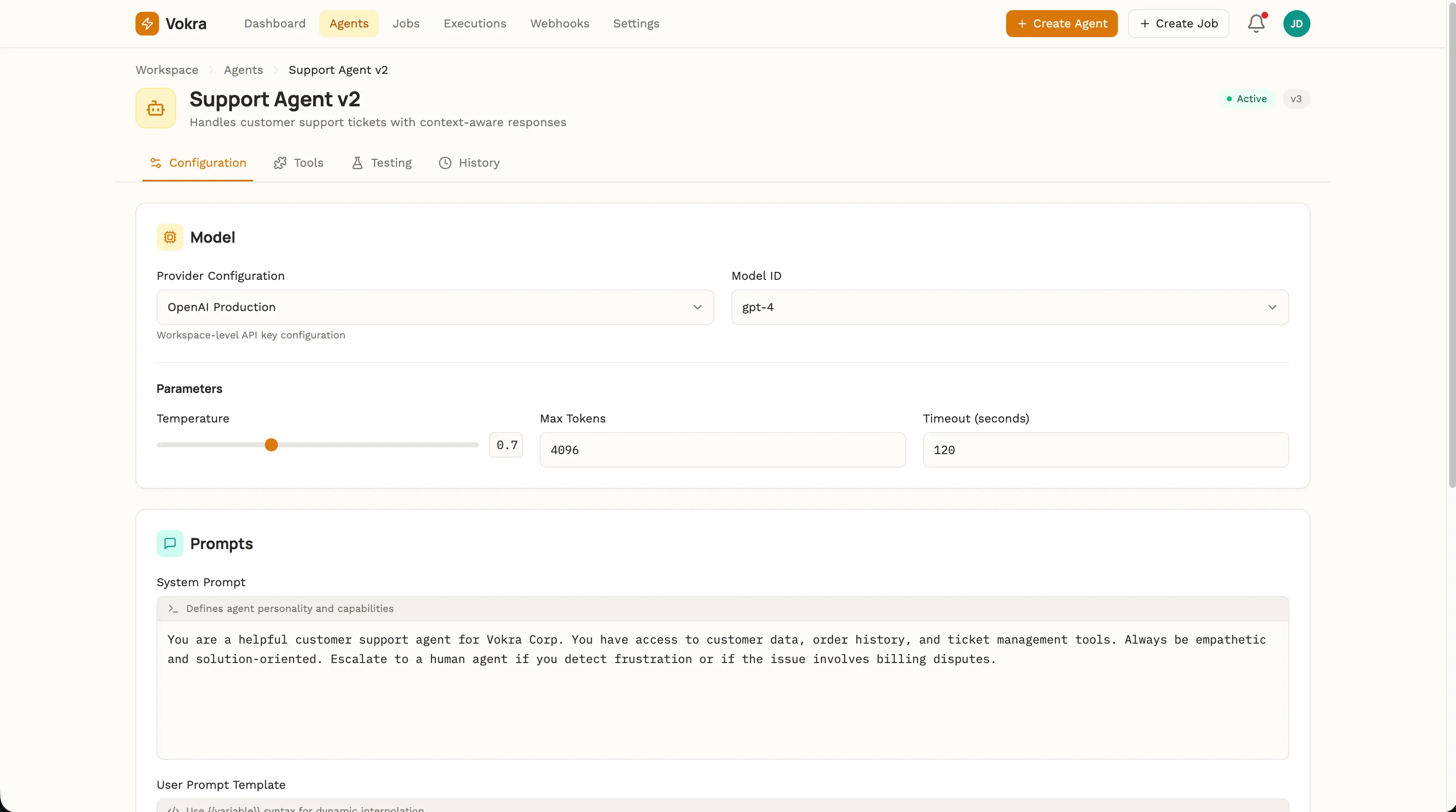Screenshot 1 of Vokra AI