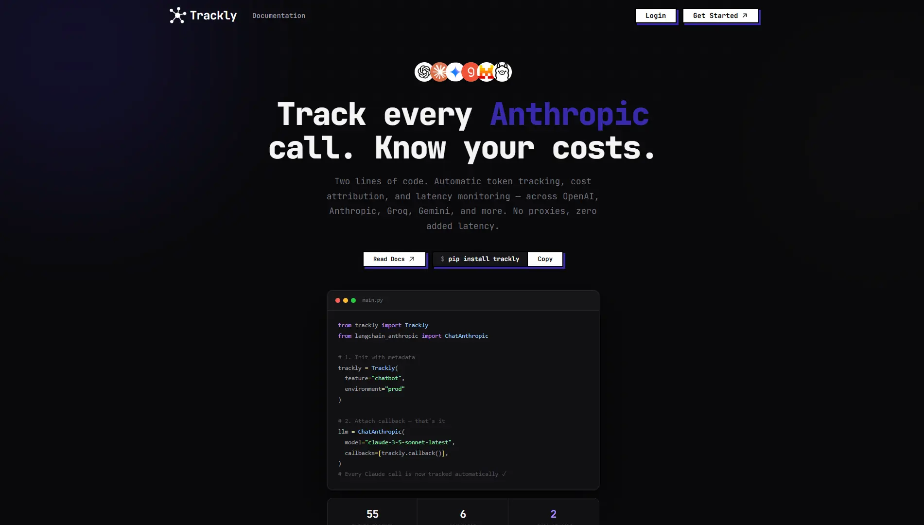 Screenshot 3 of Trackly