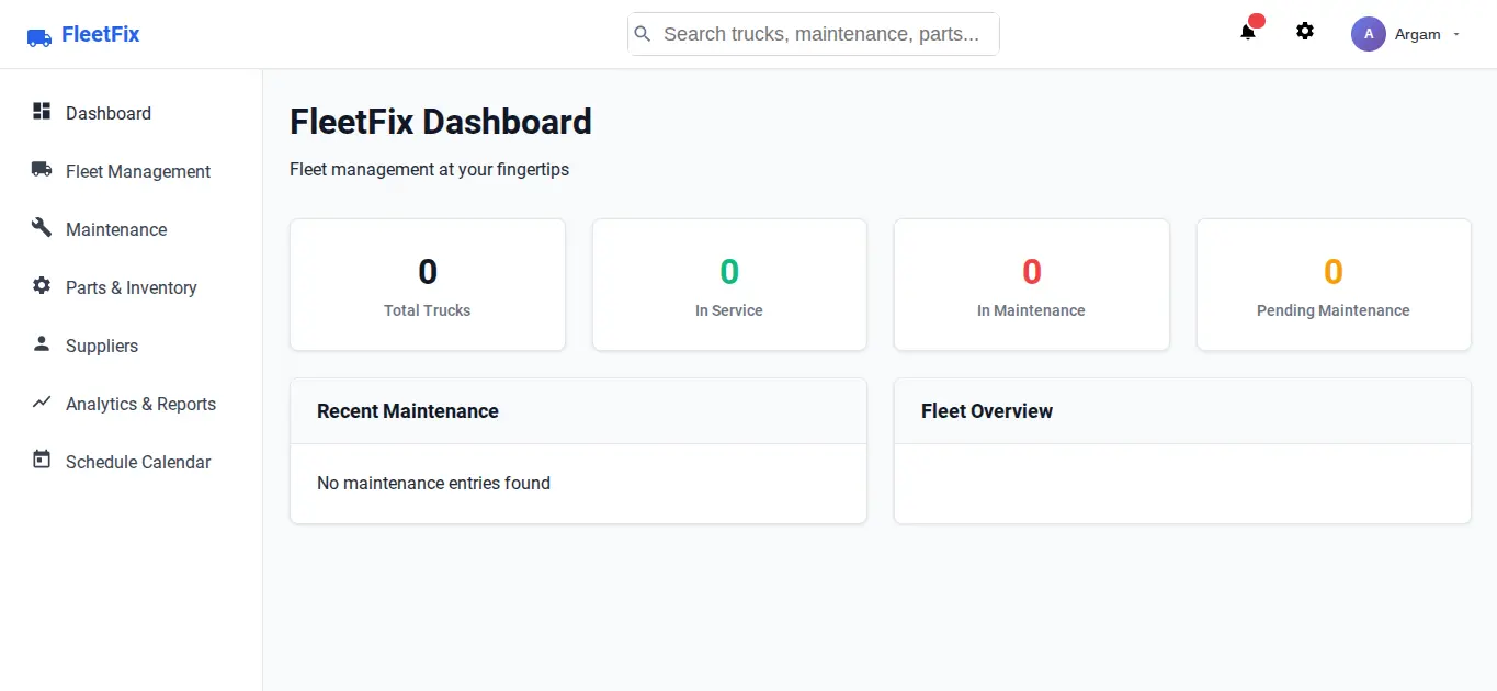 Screenshot 1 of FleetFix