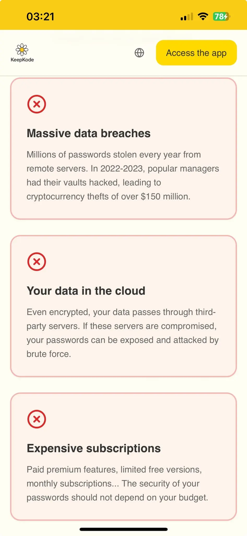 Screenshot 2 of KeepKode