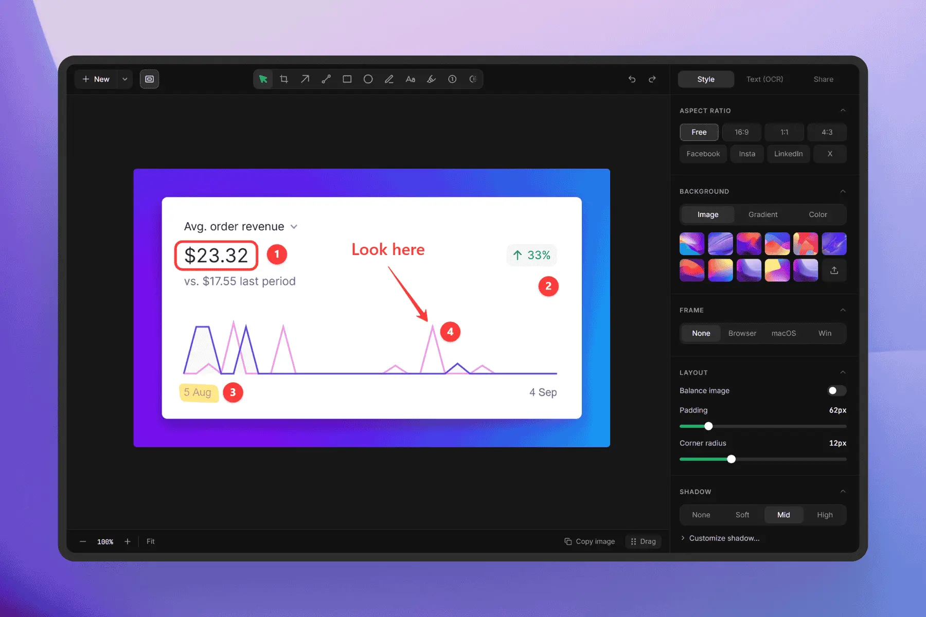 Screenshot 1 of Lumshot