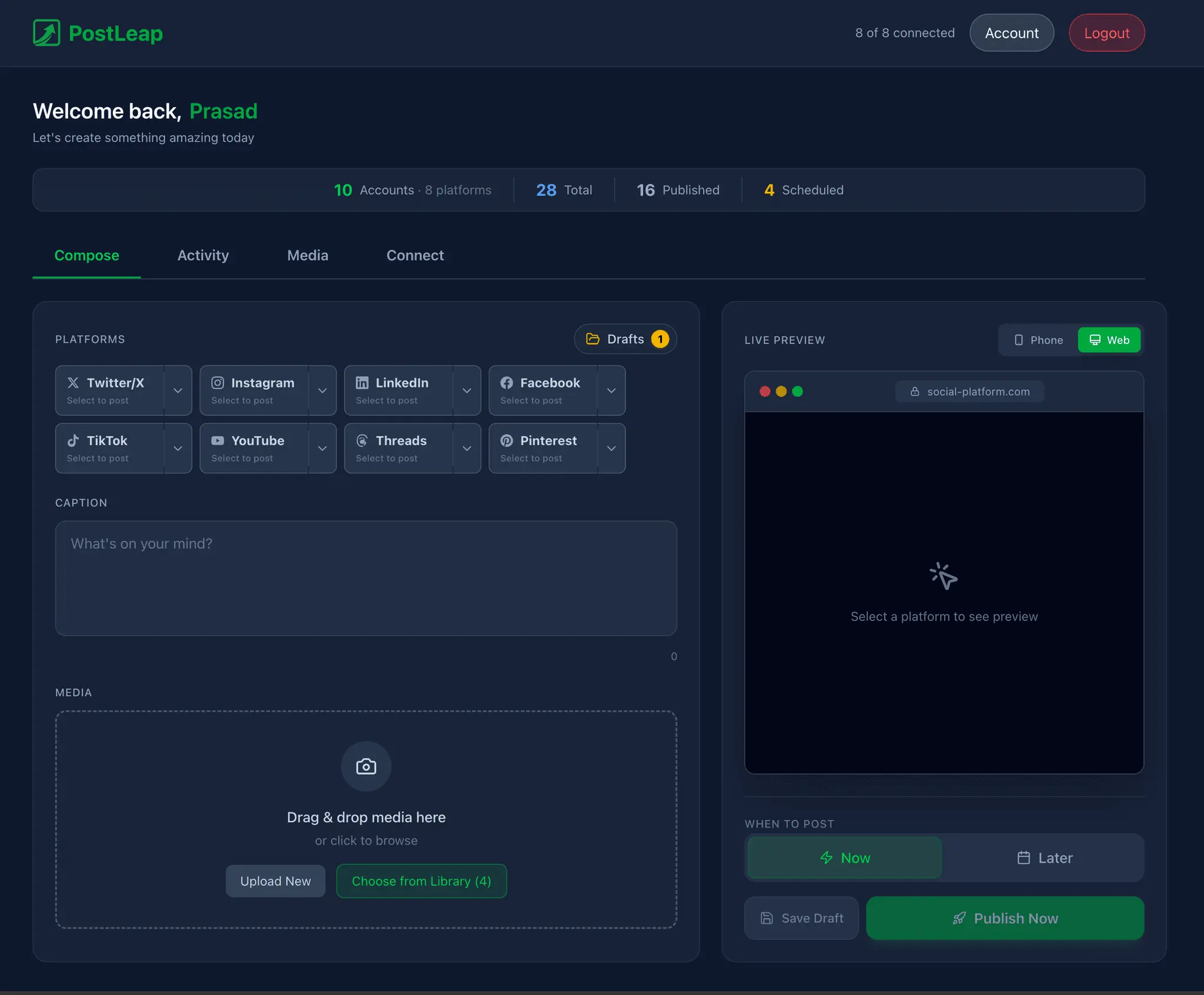 Screenshot 2 of PostLeap