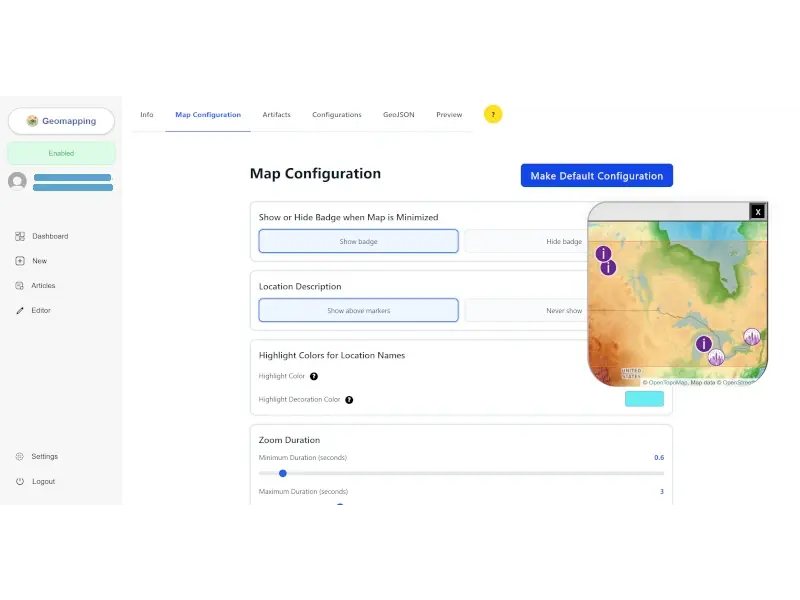 Screenshot 4 of Geomapping
