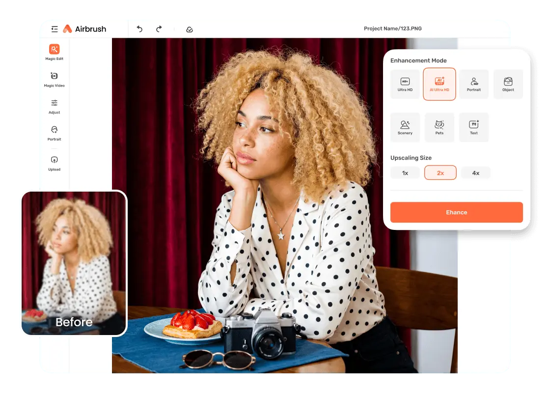Screenshot 4 of Airbrush - Online AI Photo Editor