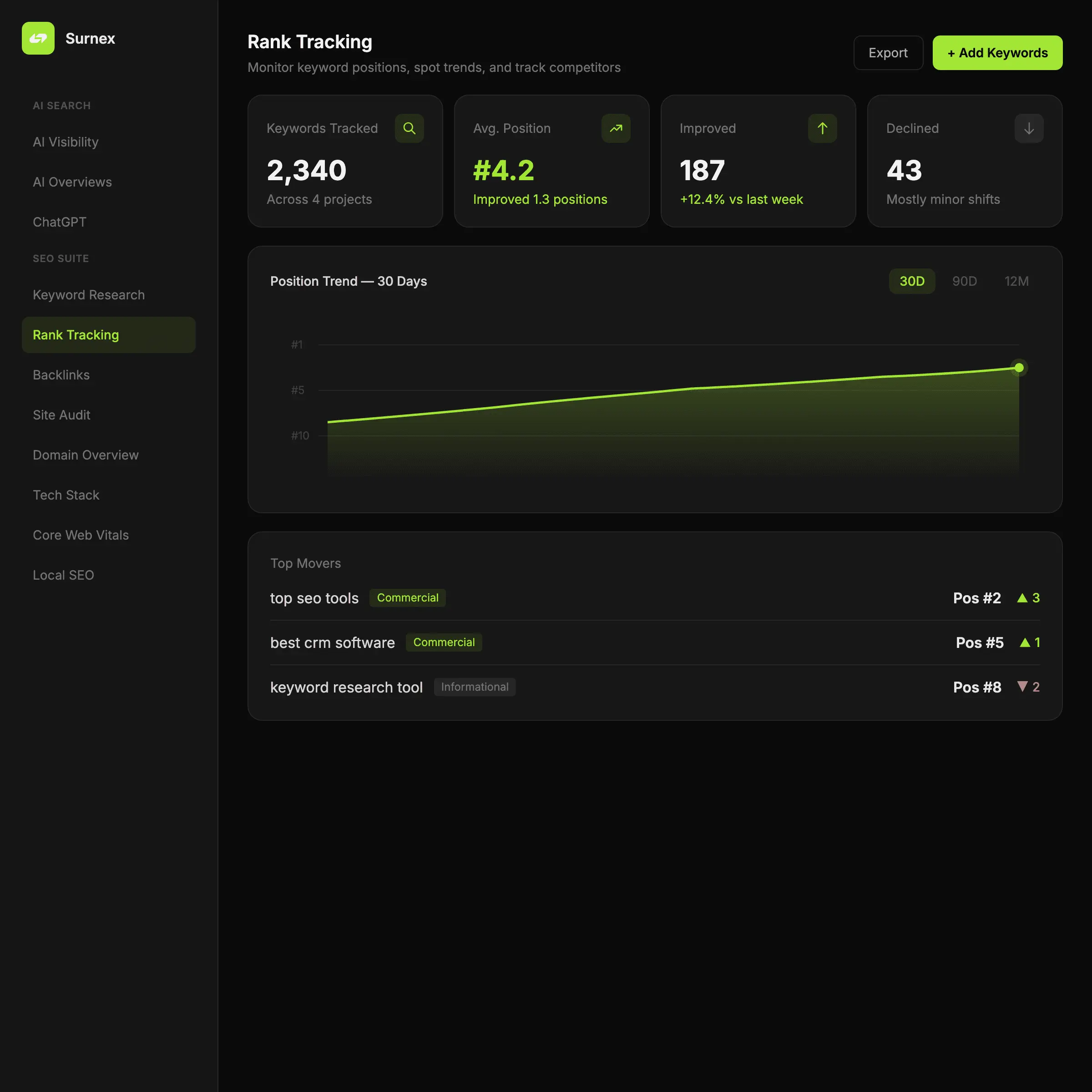 Screenshot 1 of Surnex