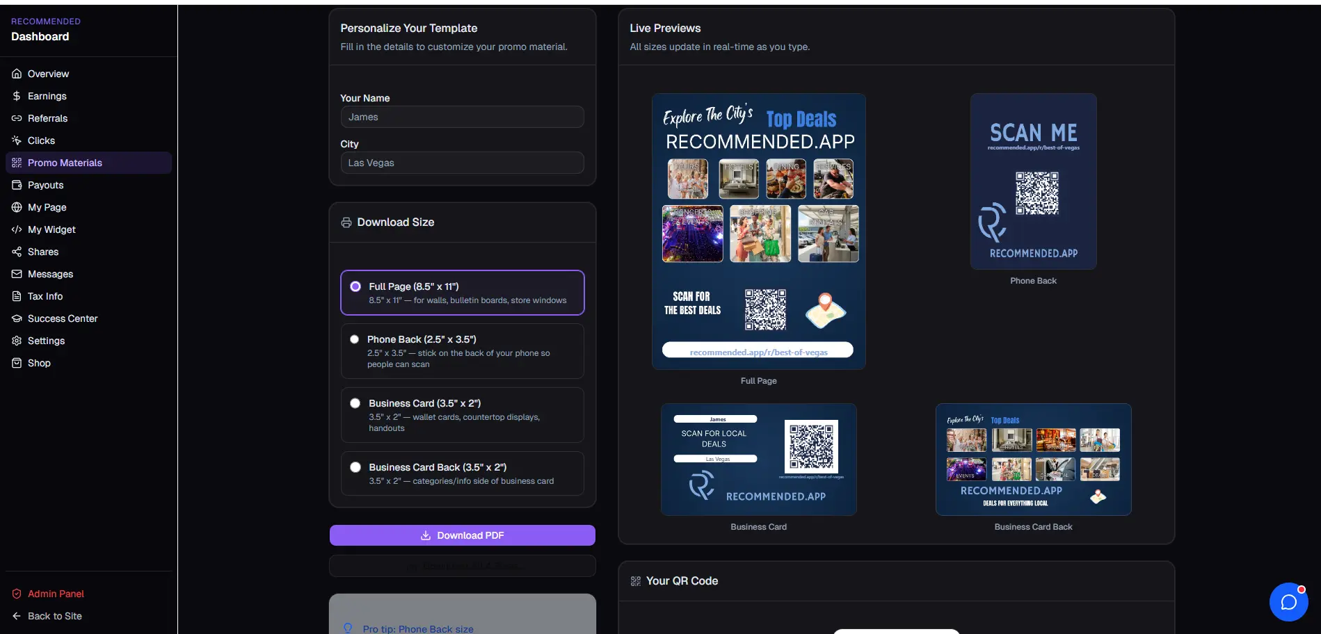 Screenshot 5 of Recommended App