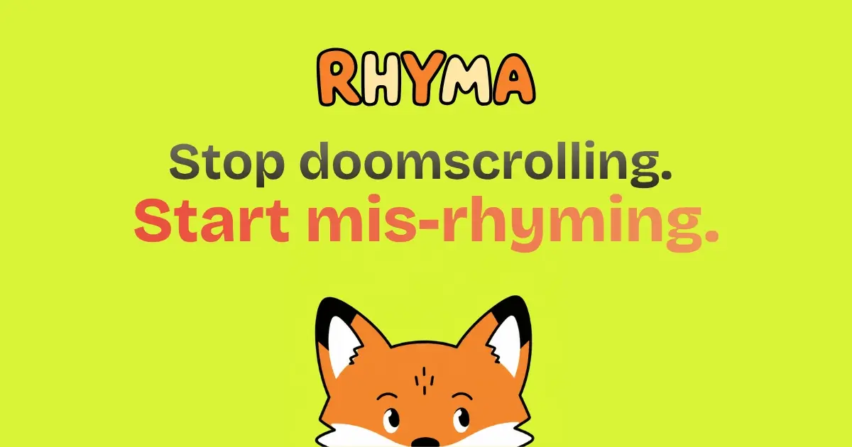Screenshot 1 of RHYMA: Collaborative Poetry Game