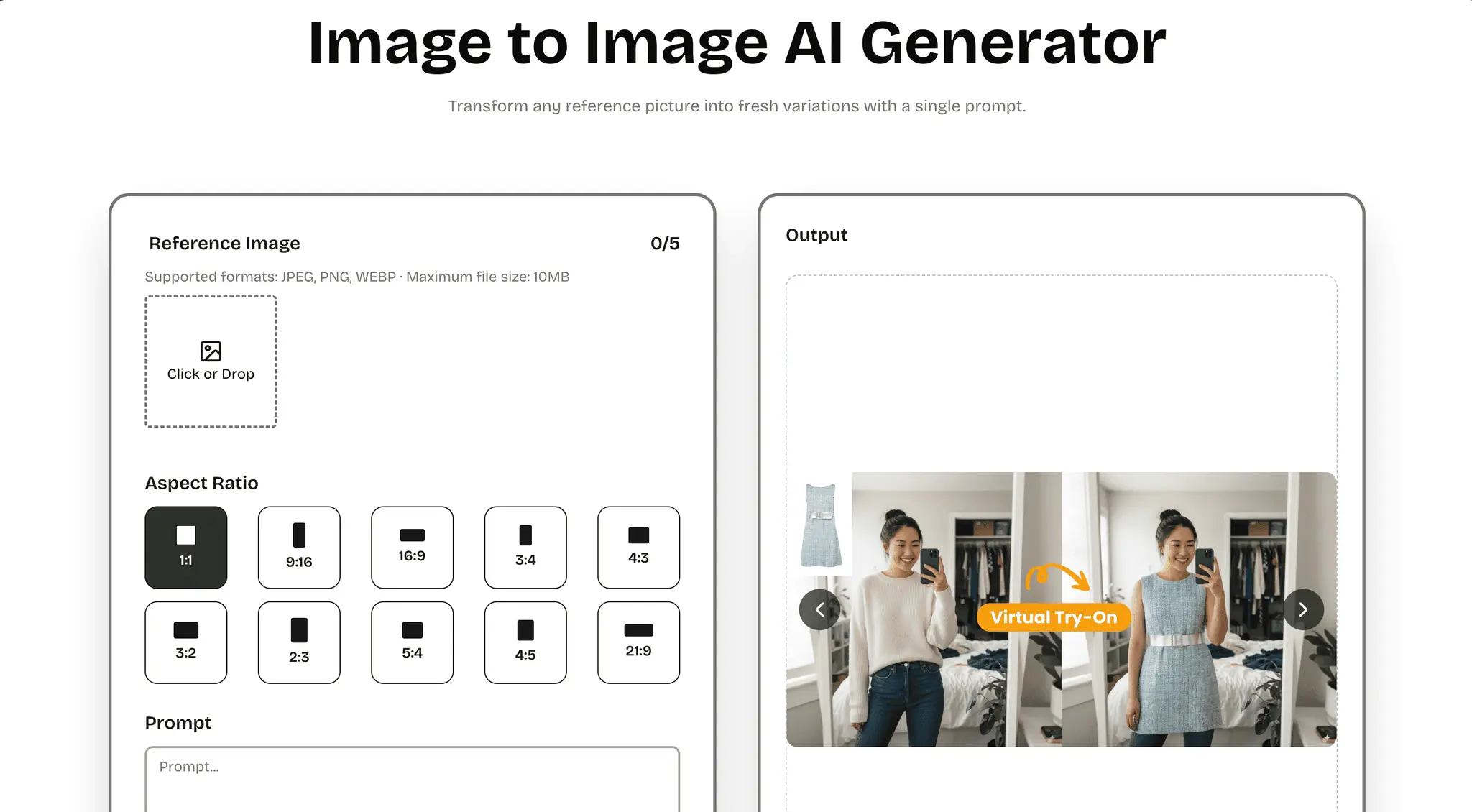 Screenshot 1 of Image to Image AI
