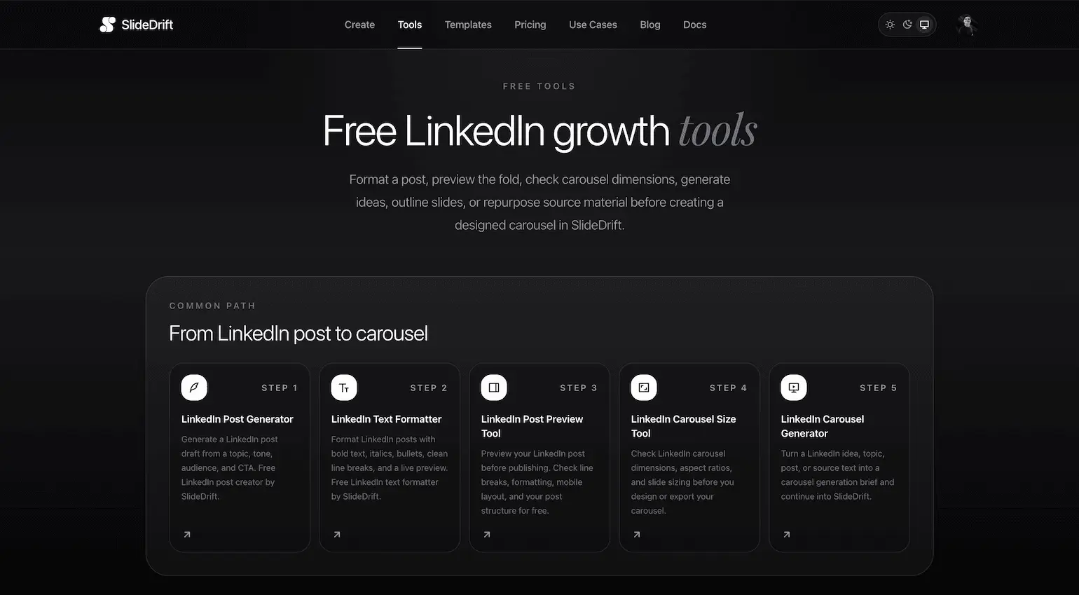 Screenshot 5 of SlideDrift