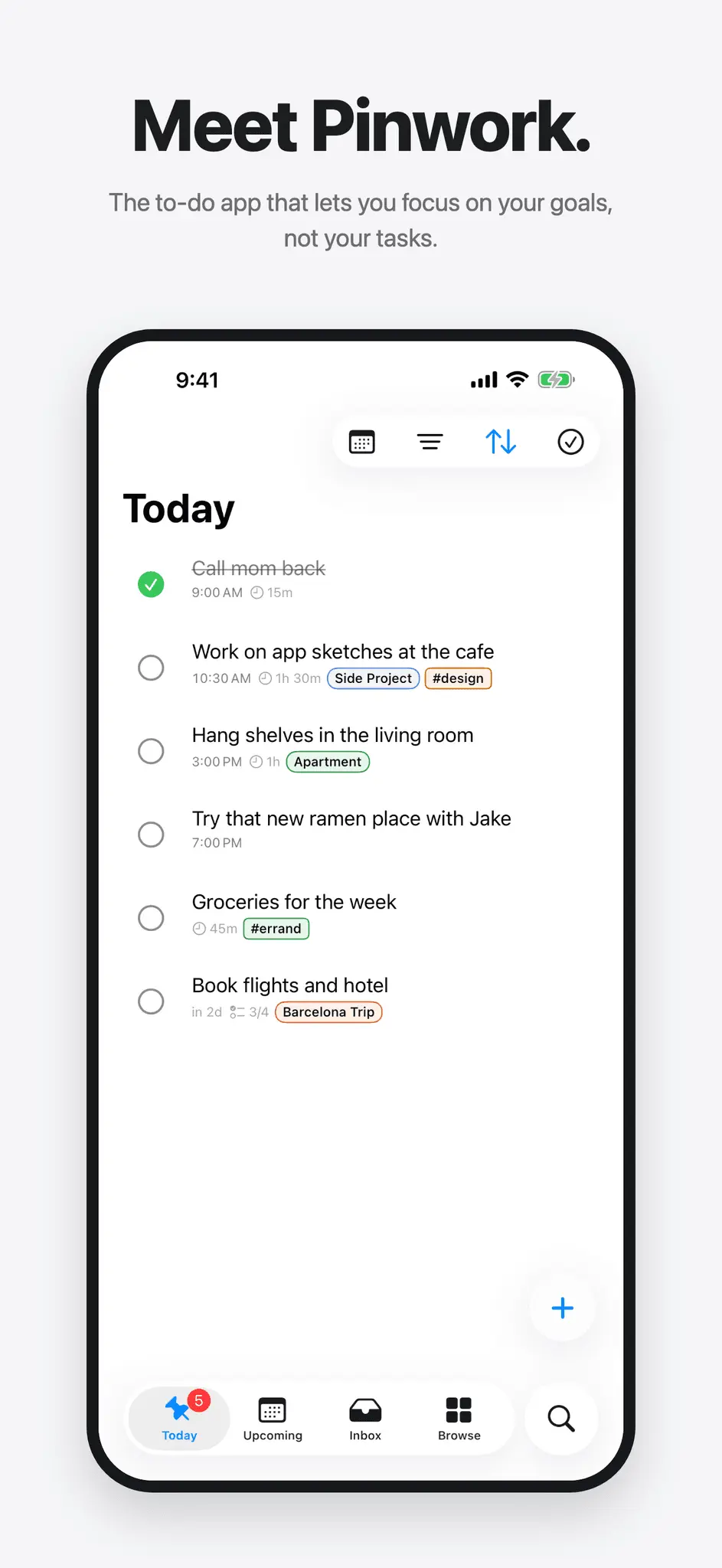 Screenshot 1 of Pinwork