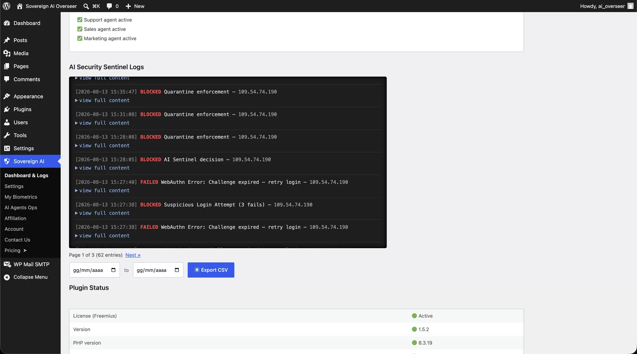 Screenshot 8 of Sovereign AI Overseer
