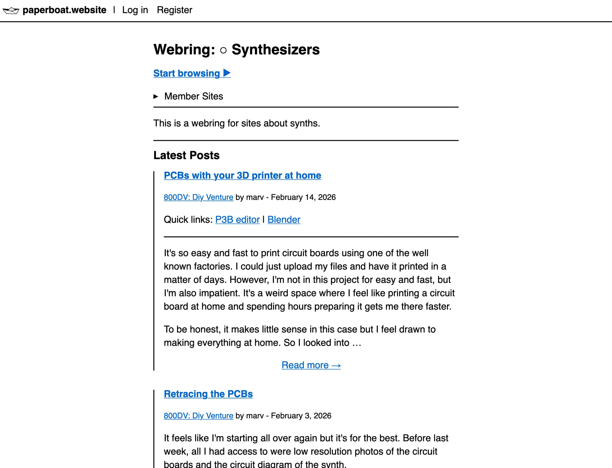 Screenshot 4 of paperboat.website