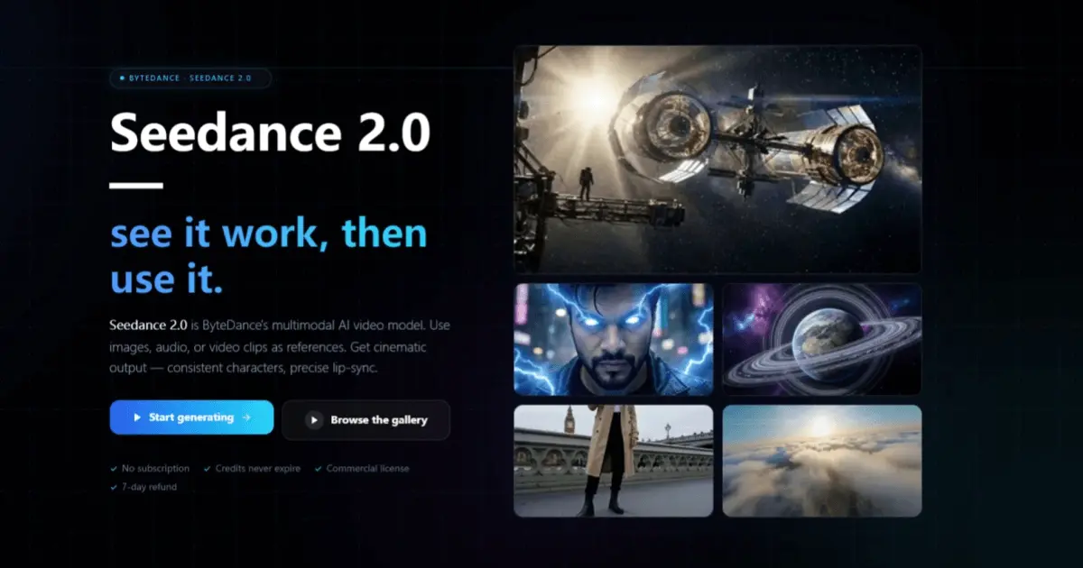 Screenshot 1 of Seedance 2.5