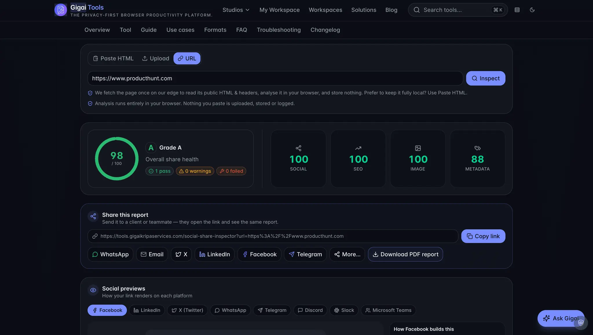 Screenshot 3 of Gigai Tools