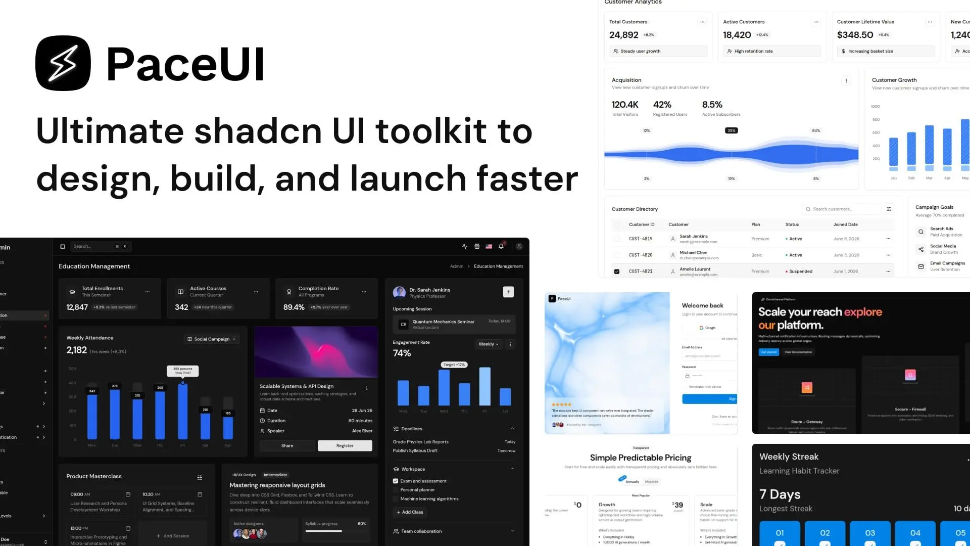 Screenshot 1 of PaceUI