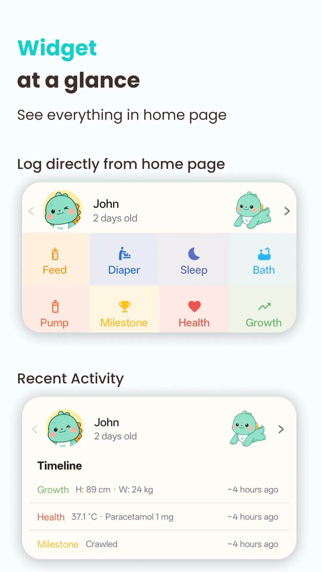 Screenshot 4 of Simple Baby Tracker
