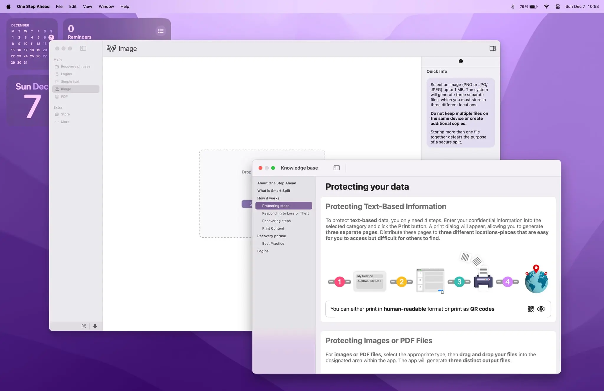 Screenshot 8 of One Step Ahead -Offline Security Manager