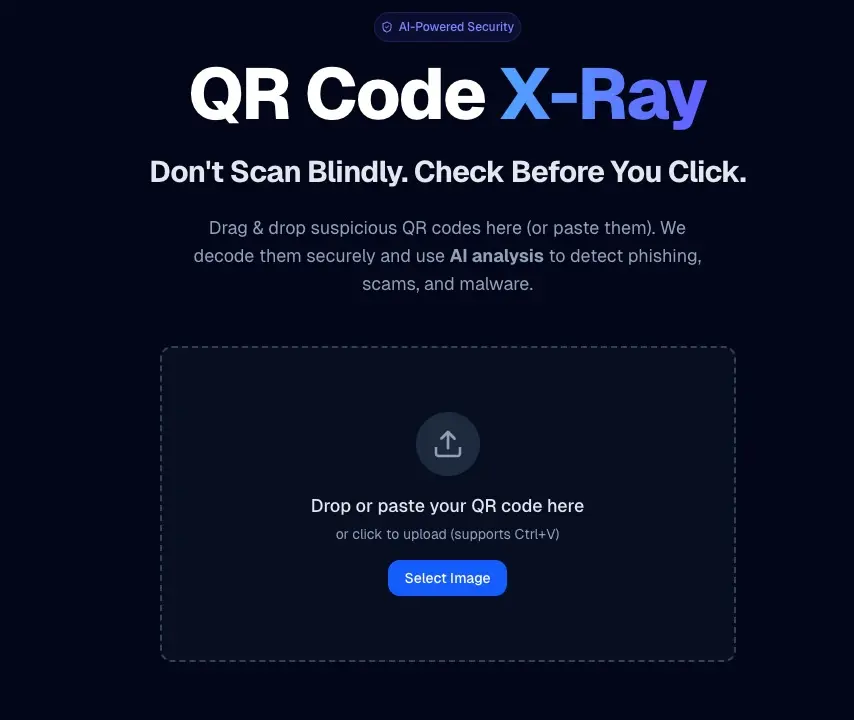 Screenshot 3 of QR Code X-Ray