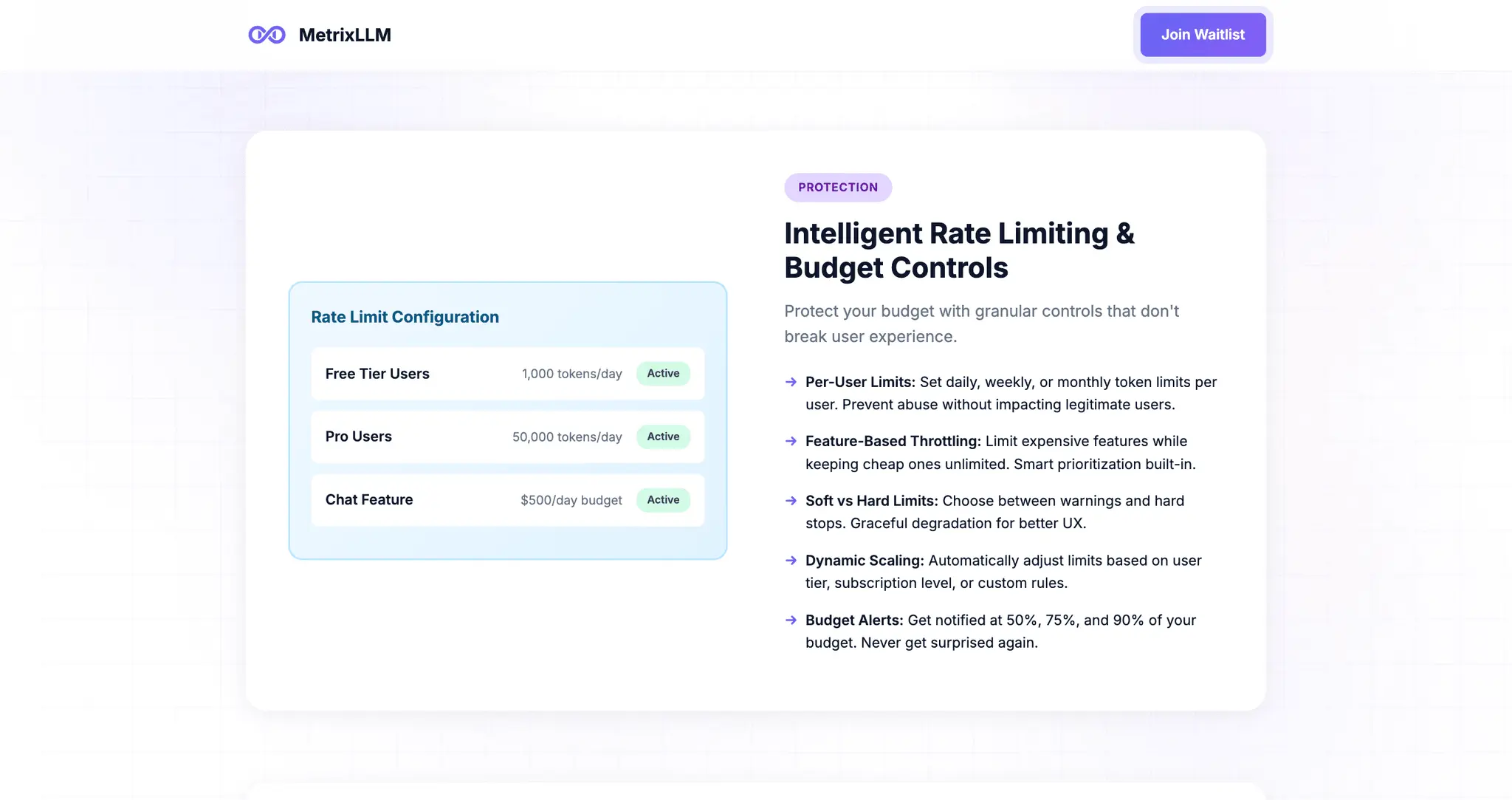Screenshot 1 of MetrixLLM