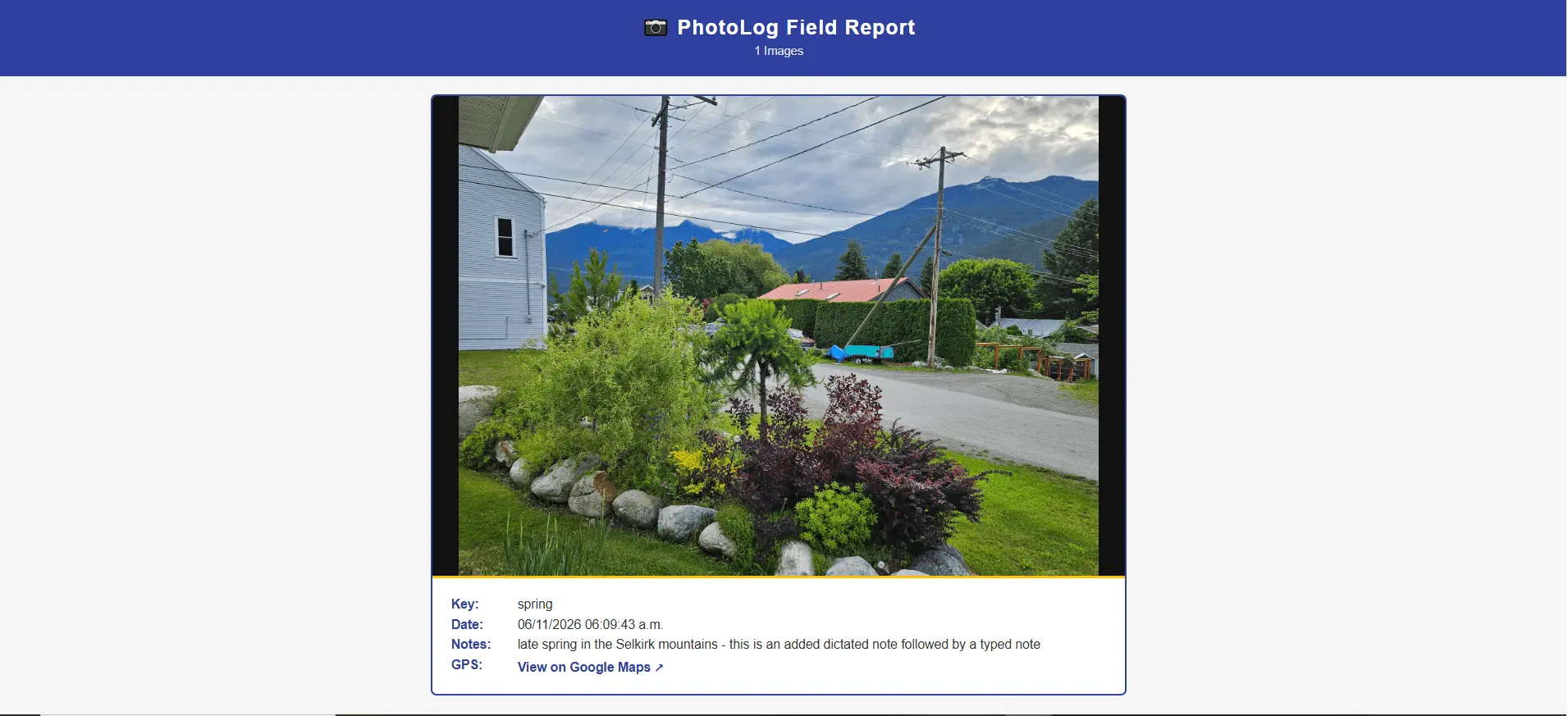 Screenshot 2 of PhotoLog