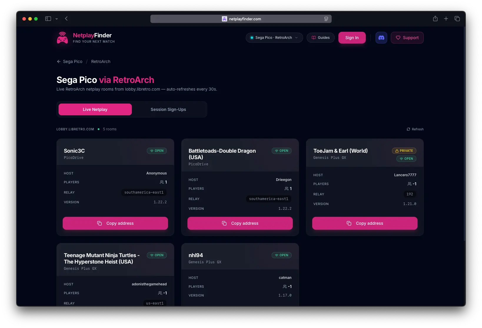 Screenshot 6 of NetplayFinder
