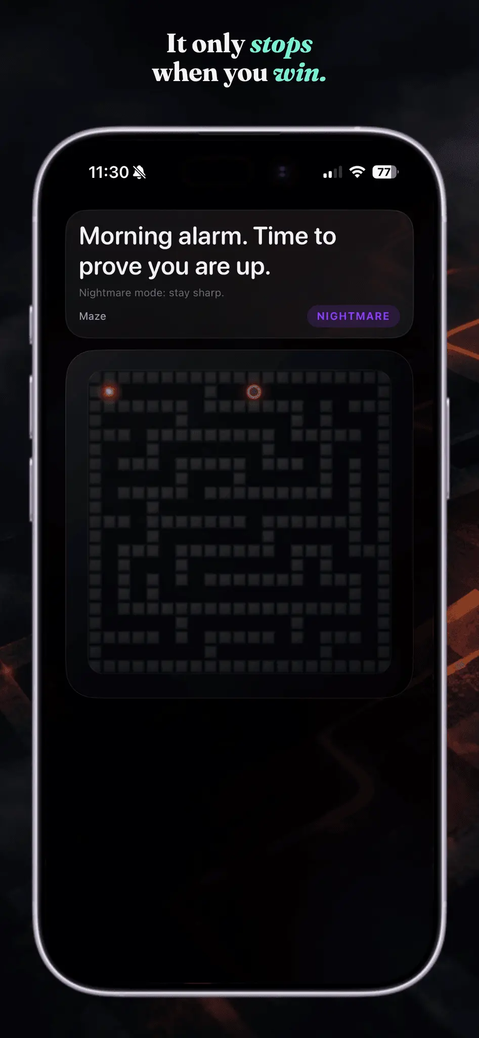 Screenshot 3 of AMaze Alarm