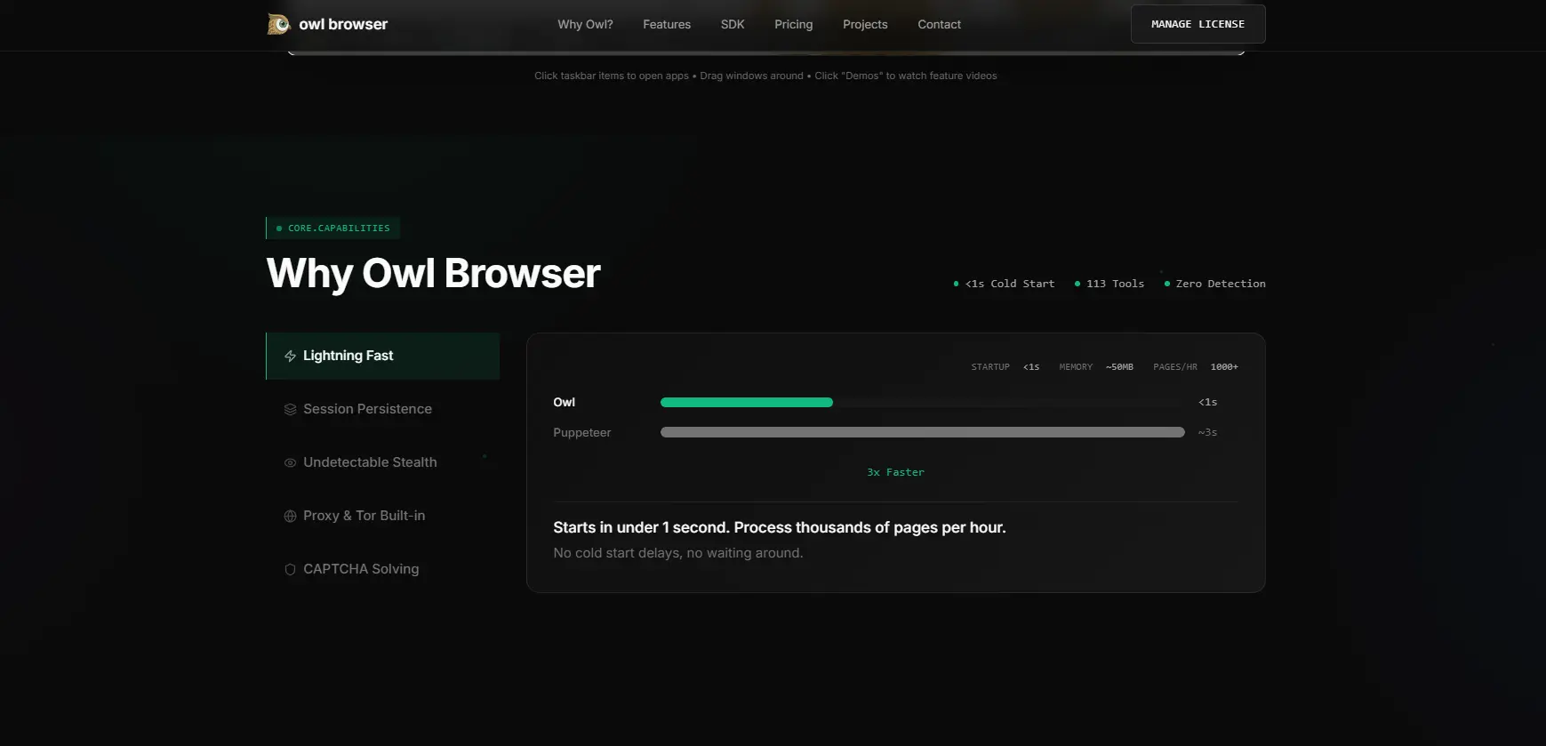 Screenshot 5 of Owl Browser