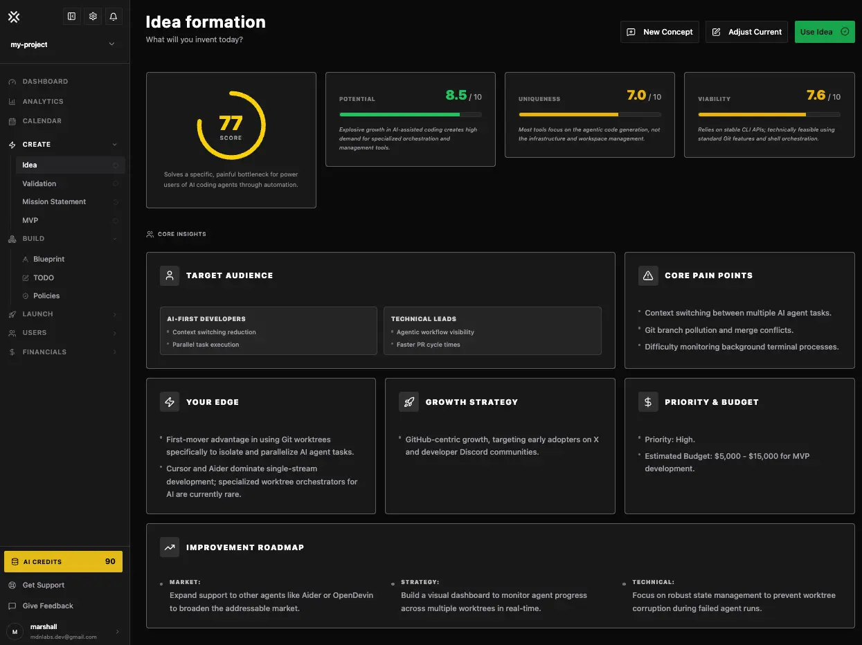 Screenshot 2 of SaaS Console