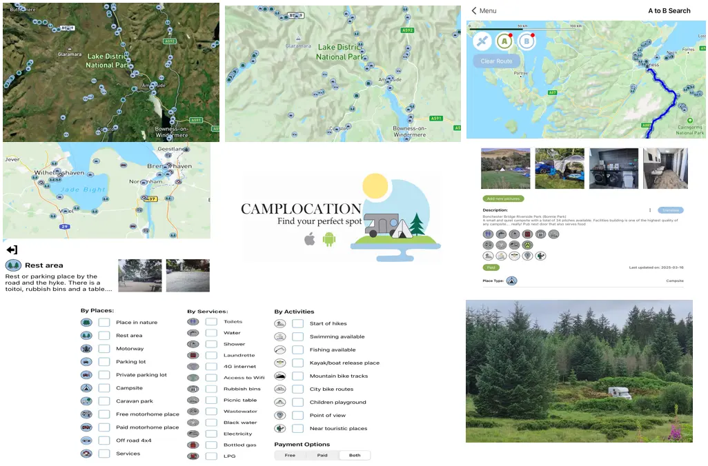 Screenshot 6 of Camplocation app