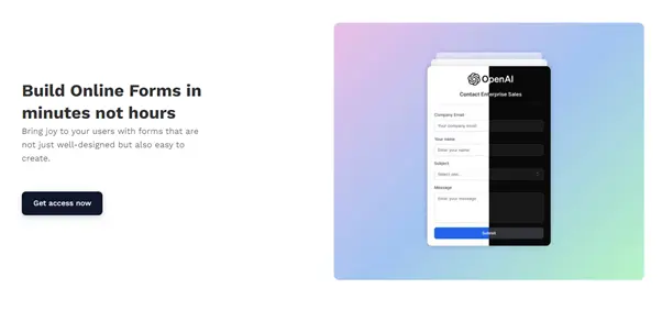 Screenshot 1 of RapidForms