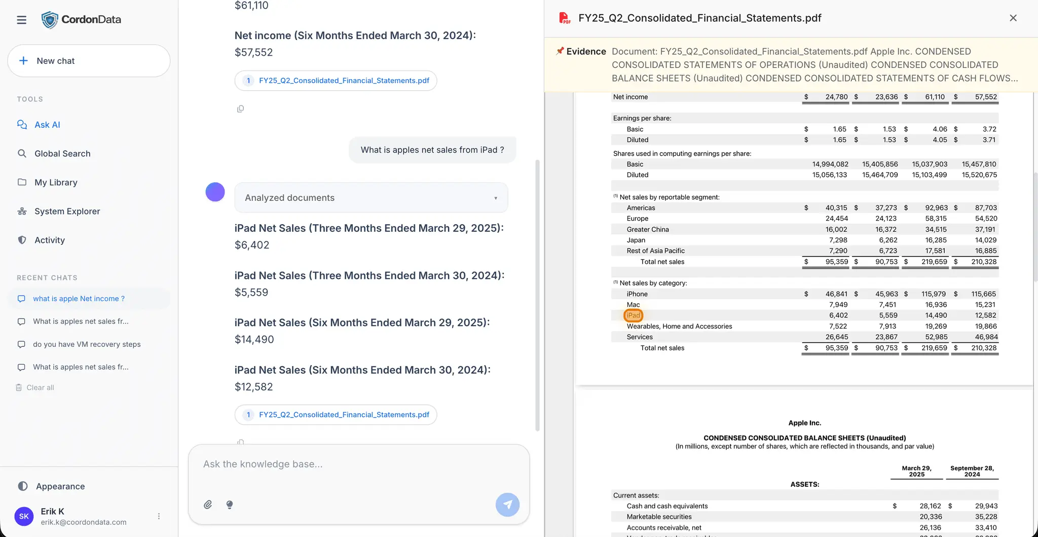 Screenshot 2 of CordonData