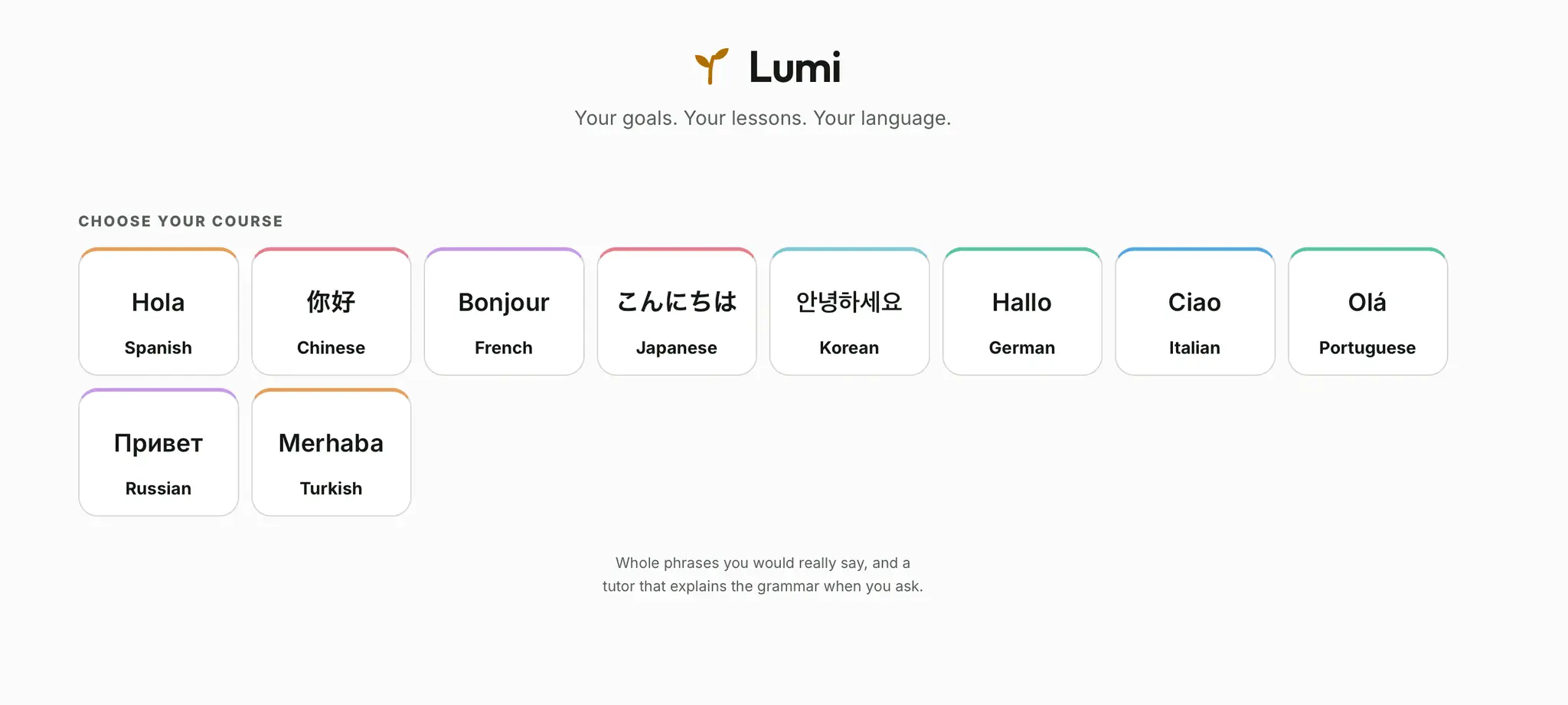 Screenshot 2 of Lumi Language