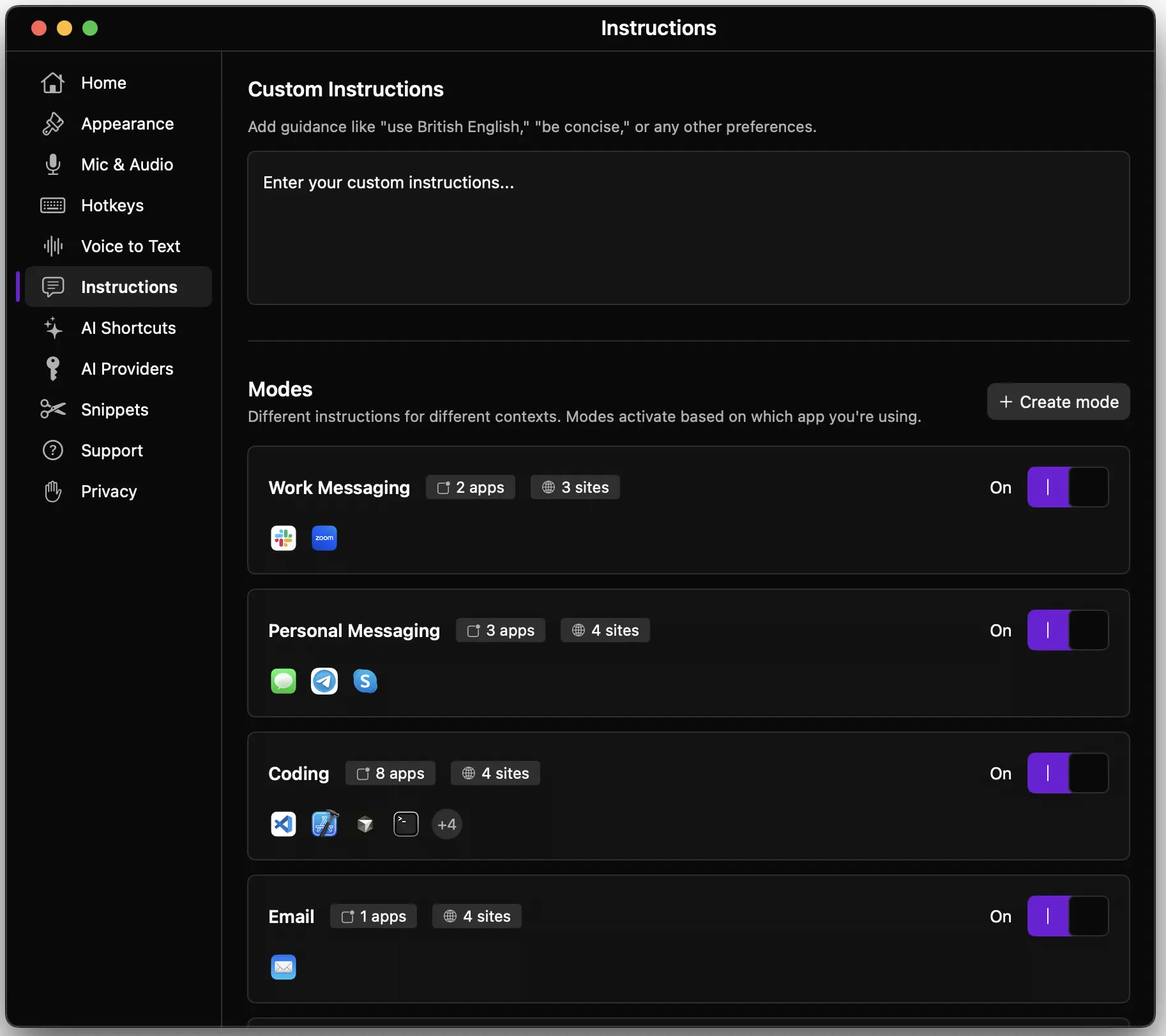 Screenshot 3 of Ottex AI
