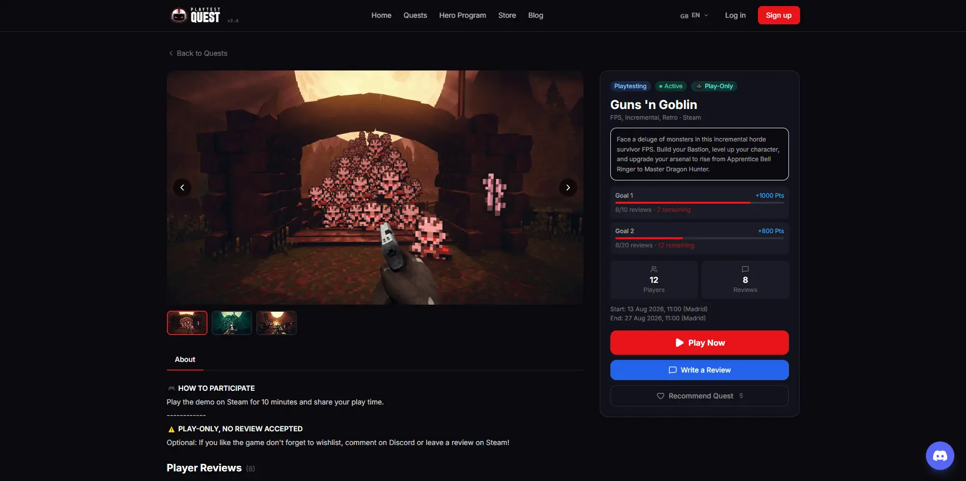 Screenshot 4 of PlaytestQuest