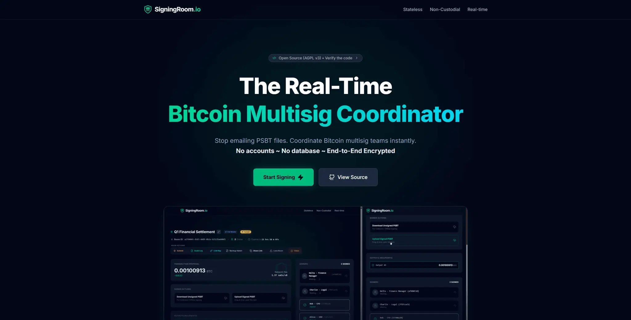 Screenshot 7 of SigningRoom.io