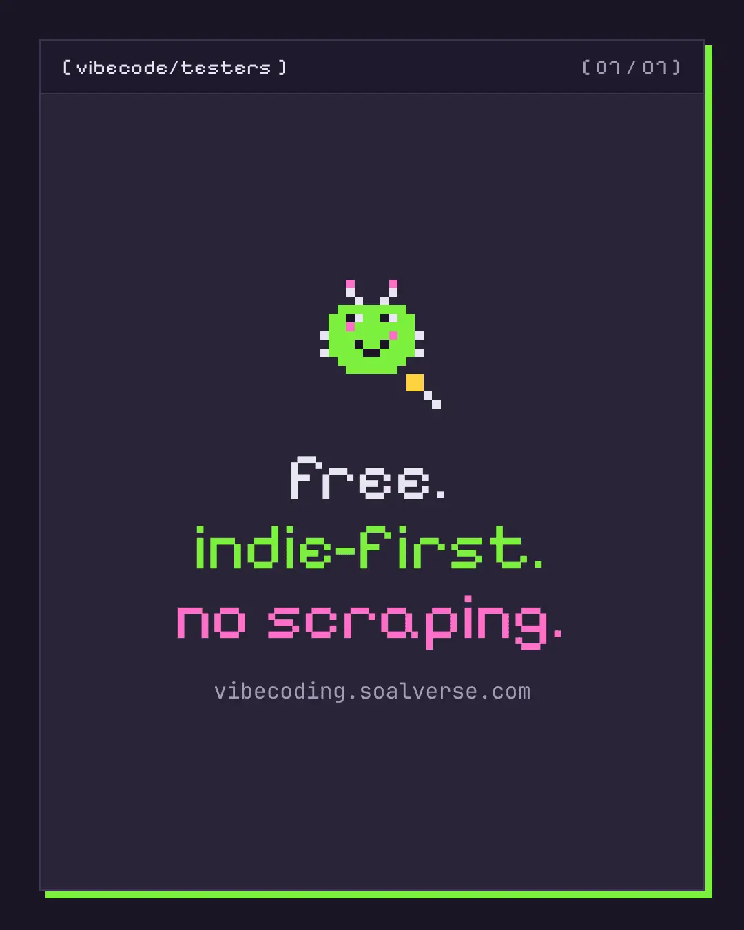Screenshot 7 of vibecode/testers