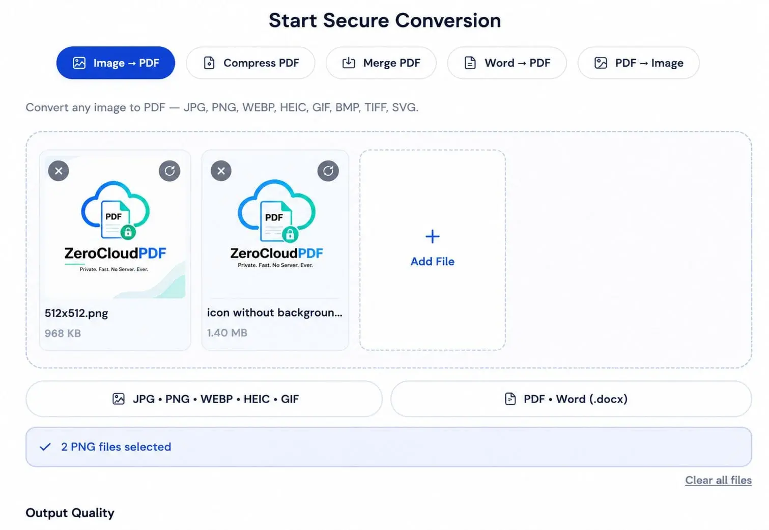 Screenshot 2 of ZeroCloudPDF