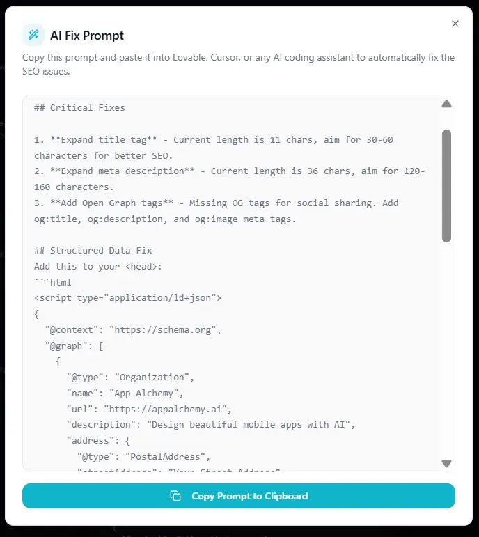 Screenshot 4 of SEOWise