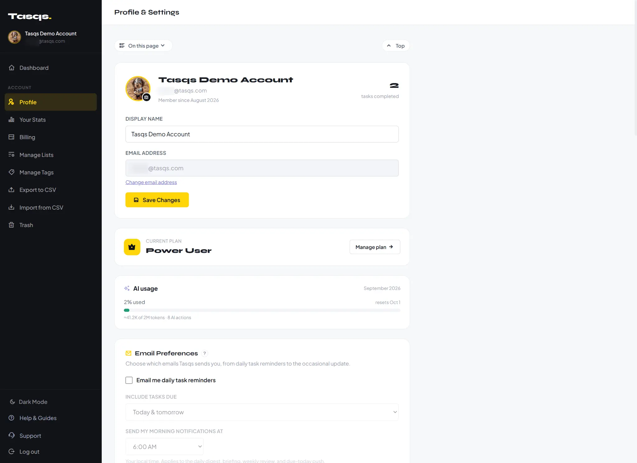 Screenshot 6 of Tasqs