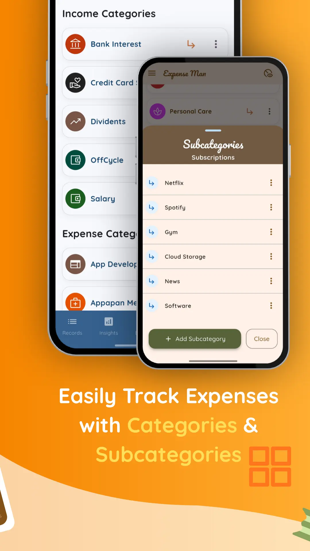Screenshot 2 of Expense Man – Track & Budget