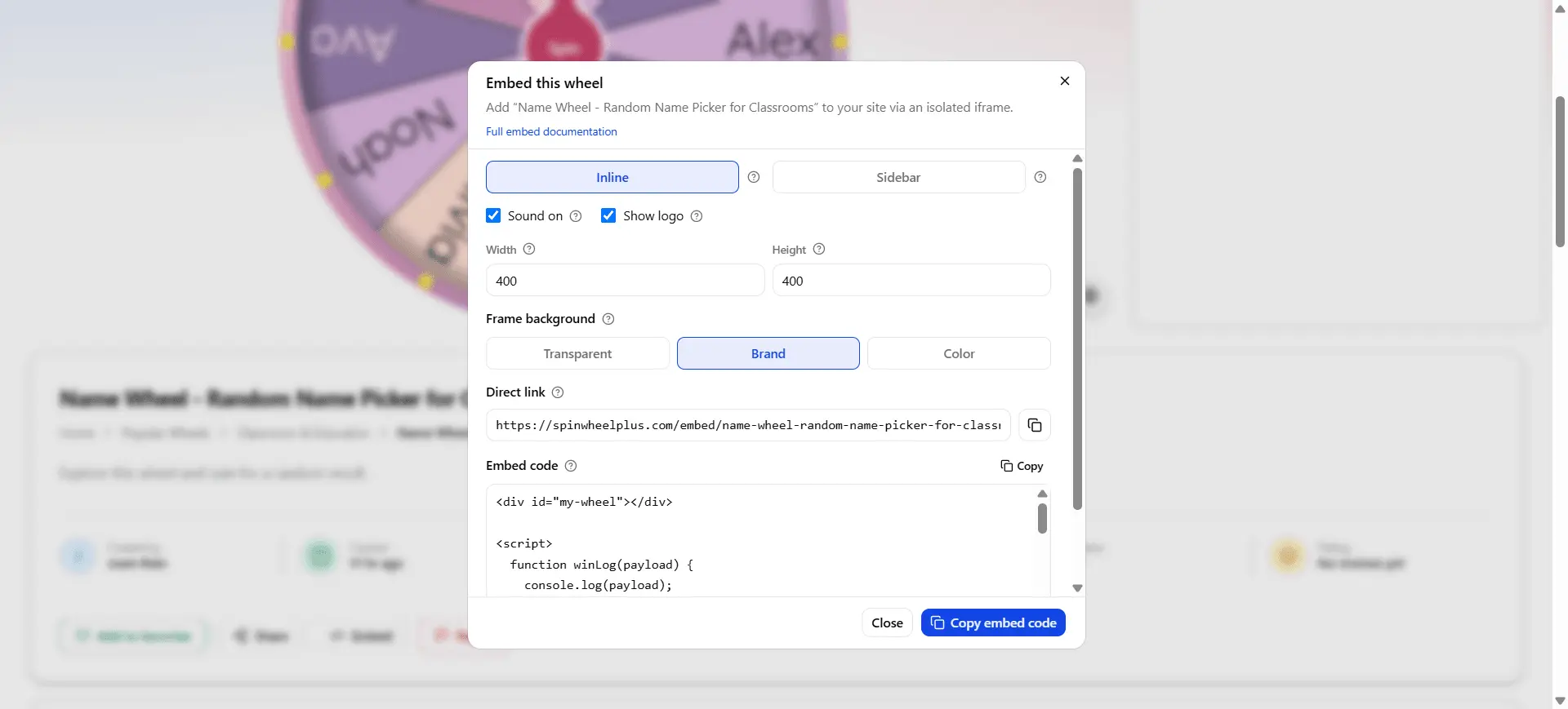 Screenshot 4 of SpinWheelPlus