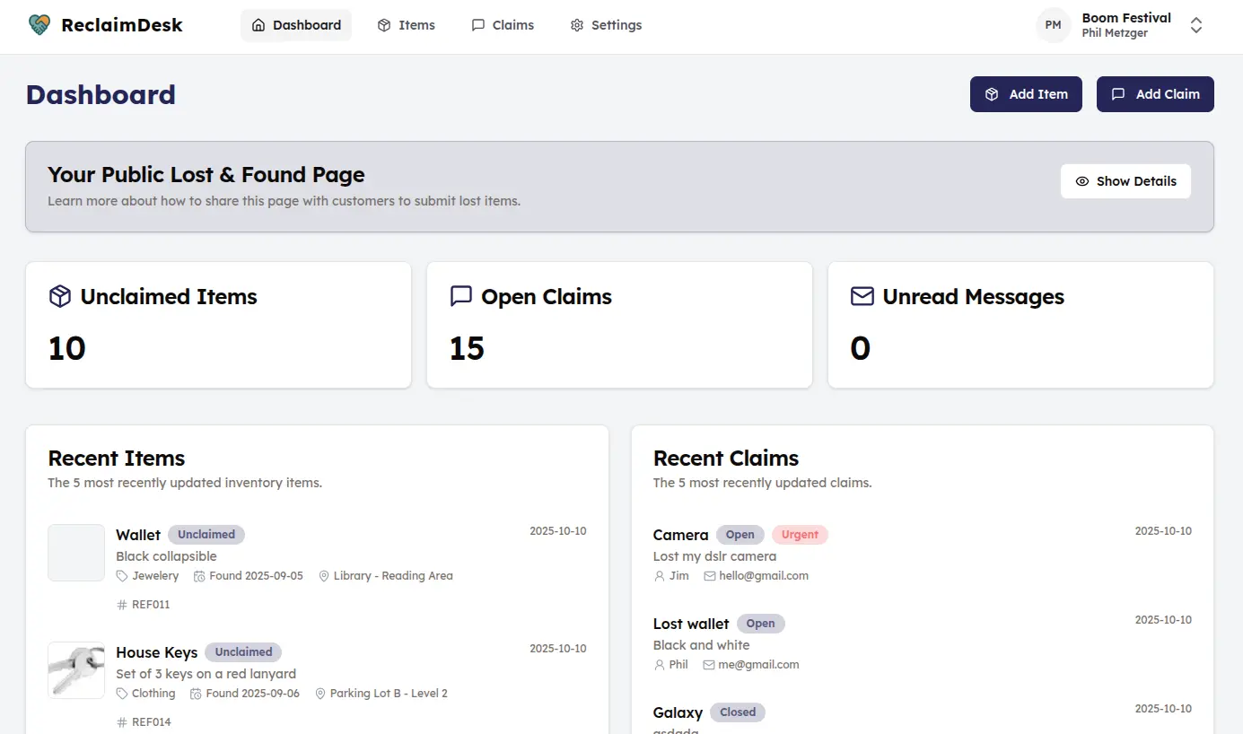Screenshot 6 of ReclaimDesk