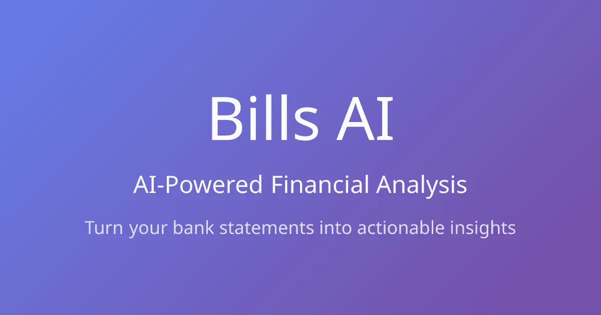 Screenshot 2 of Bills AI