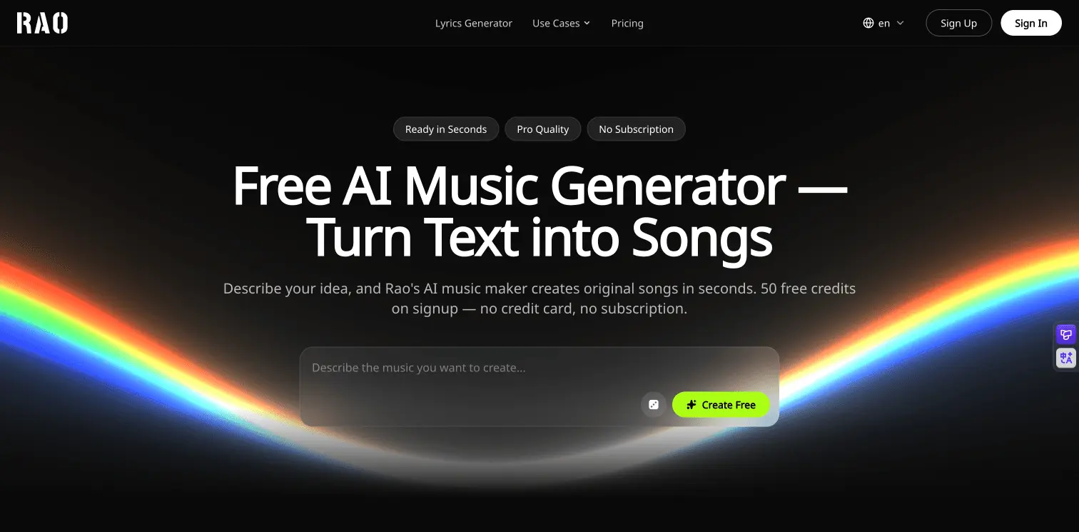 Screenshot 1 of RaoMusic
