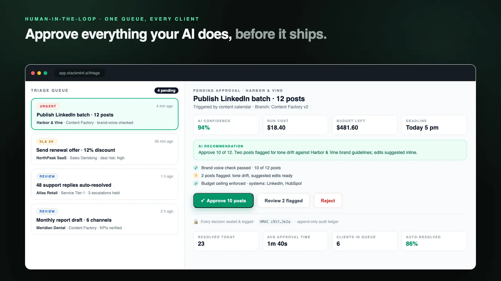 Screenshot 6 of Stackmint AI