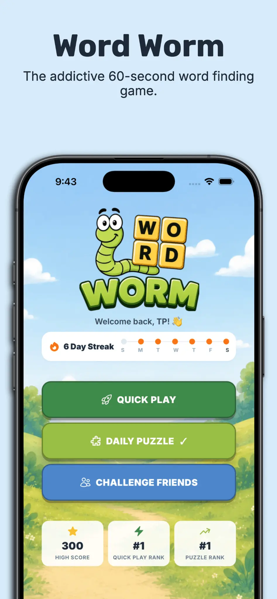 Screenshot 1 of Word Worm