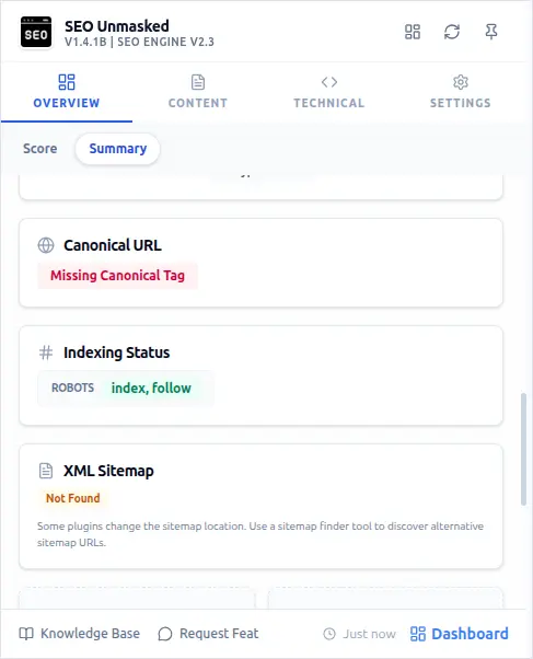 Screenshot 3 of SEO Unmasked