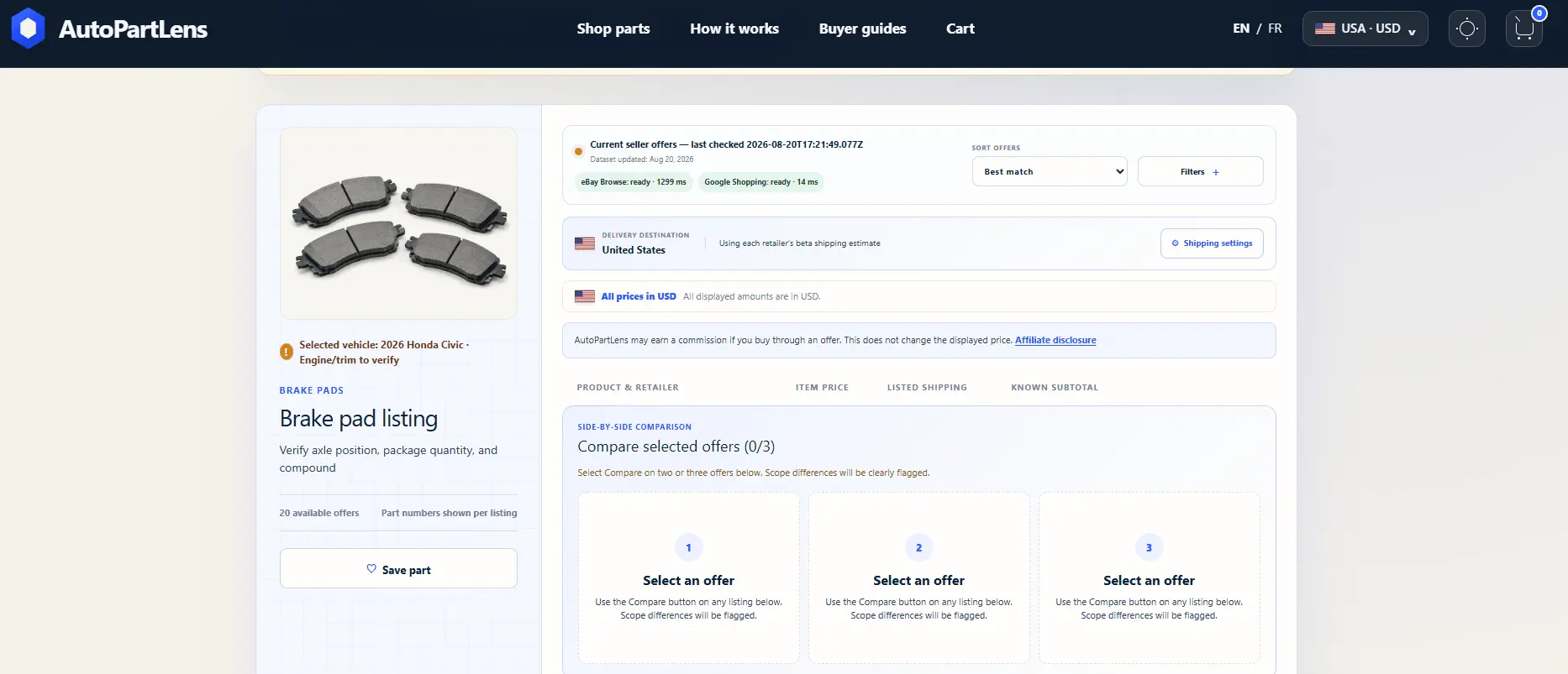 Screenshot 2 of AutoPartLens