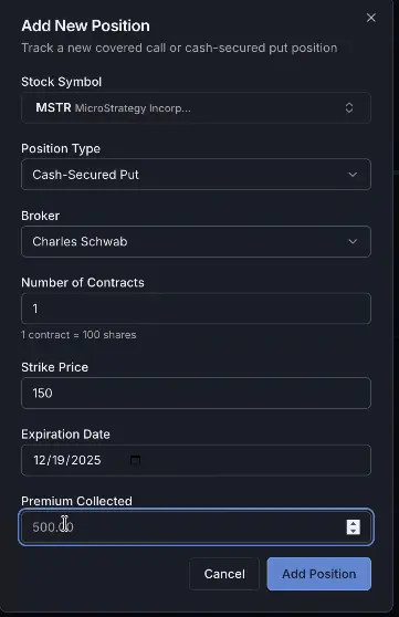 Screenshot 1 of SecurePutCalls